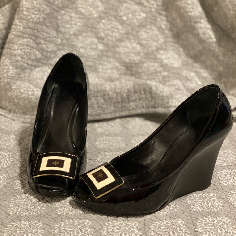 Tory Burch wedge heels